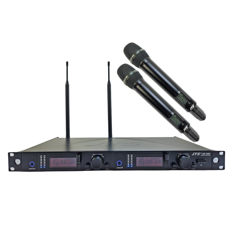 JTS trdls hndmikrofon til UF-20, Sort