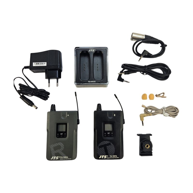 JTS wideband trdls audiost med sender og modtager til kamera