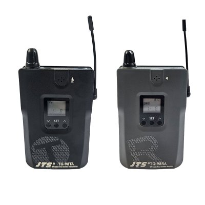 JTS wideband tr�dl�s audios�t med sender og modtager til kamera