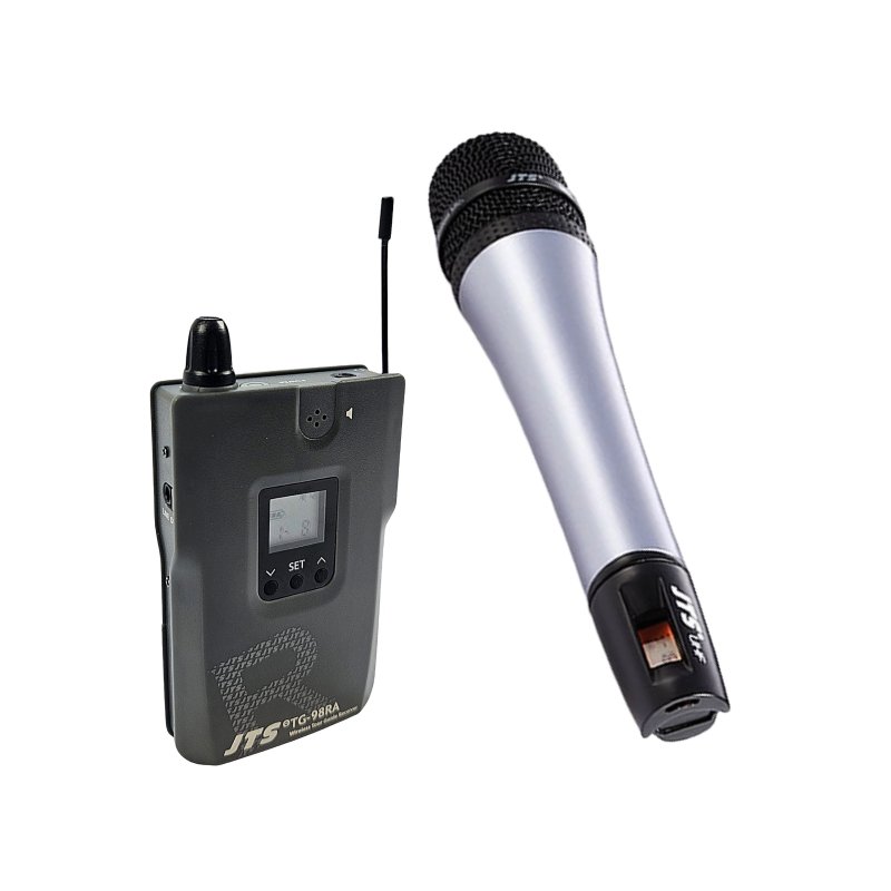 JTS trdlst kamera set med handhllen mikrofon