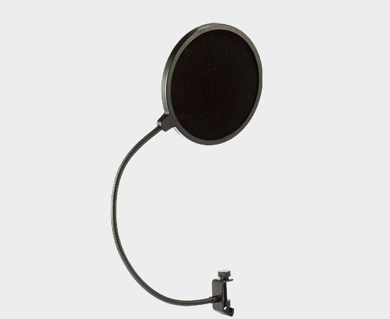 JTS mikrofon popfilter p svanehals