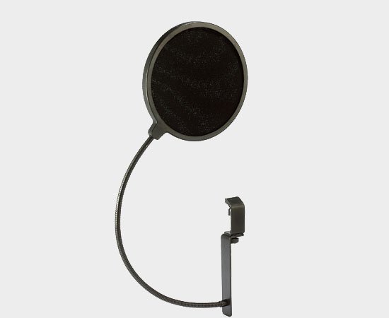 JTS mikrofon popfilter p svanehals