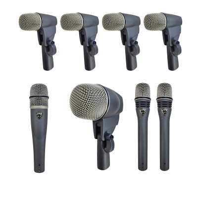 JTS instrument och scen mikrofon kit 8 mic