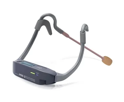 JTS miniature tr�dl�s headset mikrofon system frekv. 823 - 865 MHz