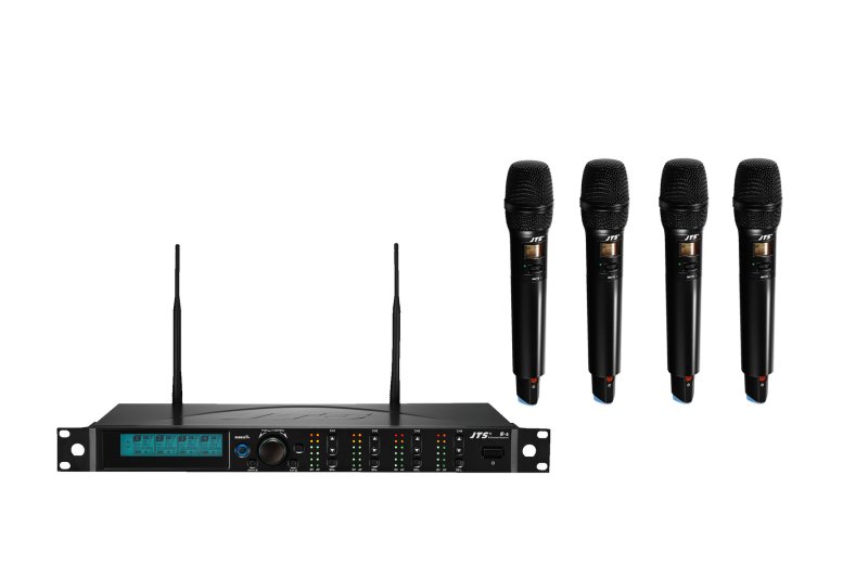 JTS Trdls R-4 system m/4 THA hndholdte mikrofoner