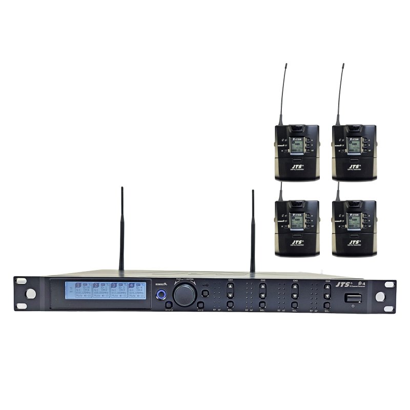 JTS Trdlst R-4 system m/4 TBM beltpack