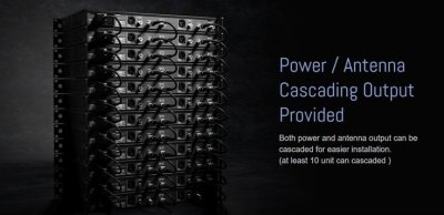 JTS Trådløs modtager 4 kanaler 36 MHz wideband