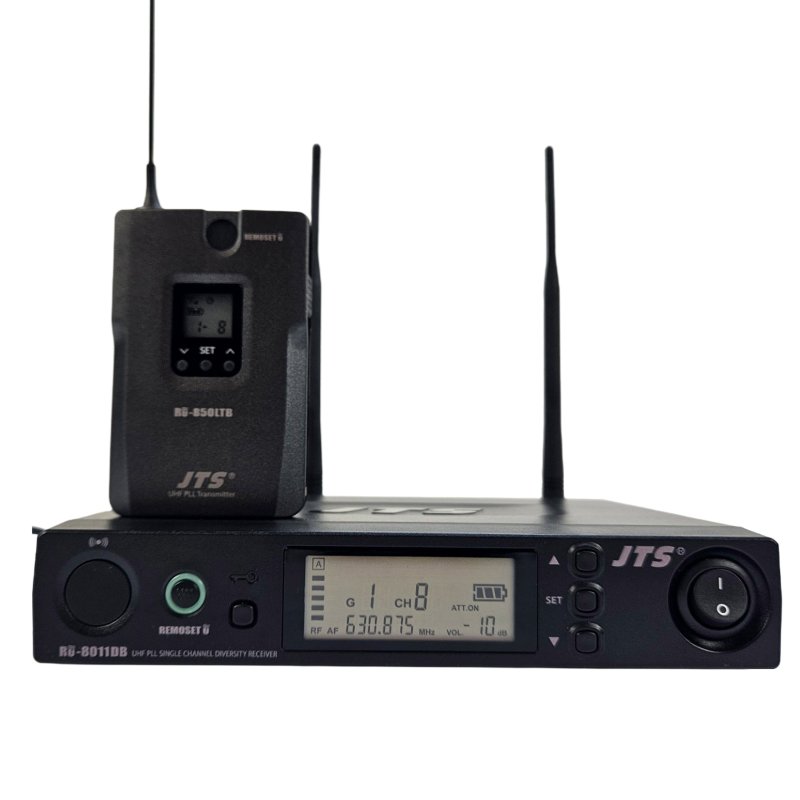 JTS Trdlst mikrofonsystem med beltpack och myggmikrofon