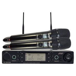 JTS Trdls mikrofonst med 2 hndholdte mikrofoner