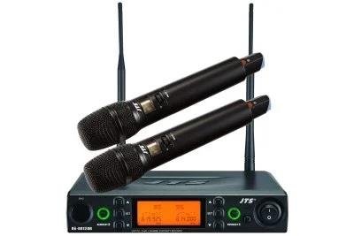 JTS Trdls mikrofonst med 2 hndholdte mikrofoner