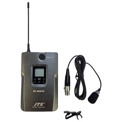 JTS Tr�dl�s mikrofons�t med 1 h�ndholdt og 1 beltpack med knaphulsmikrofon