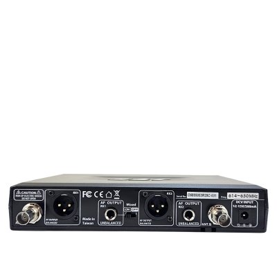 JTS Tr�dl�s mikrofonsats med 2 beltpack och knapparmikrofoner