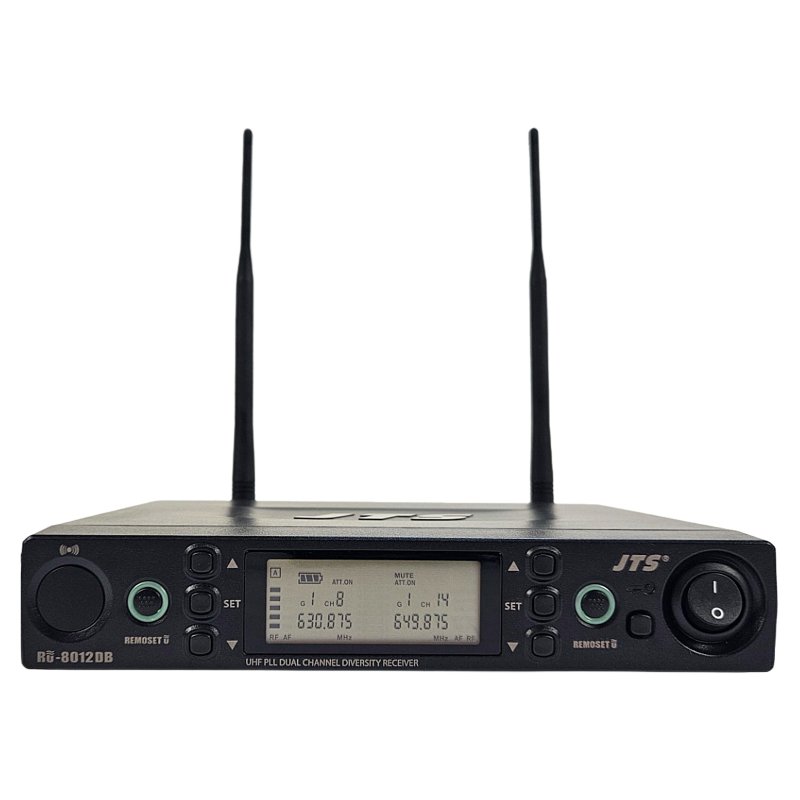 JTS 2-kanals trdls modtager RU8012DB