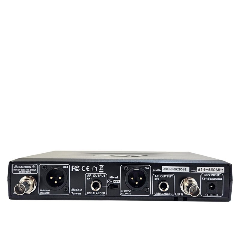 JTS 2 kanals trdls modtager RU8012DB 