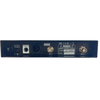 JTS tr�dl�s mikrofons�t med h�ndholdt 1 kanal 36 MHz - True diversity