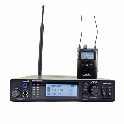 JTS In ear monitor system med IE-1 ear plugs 518-542 MHz