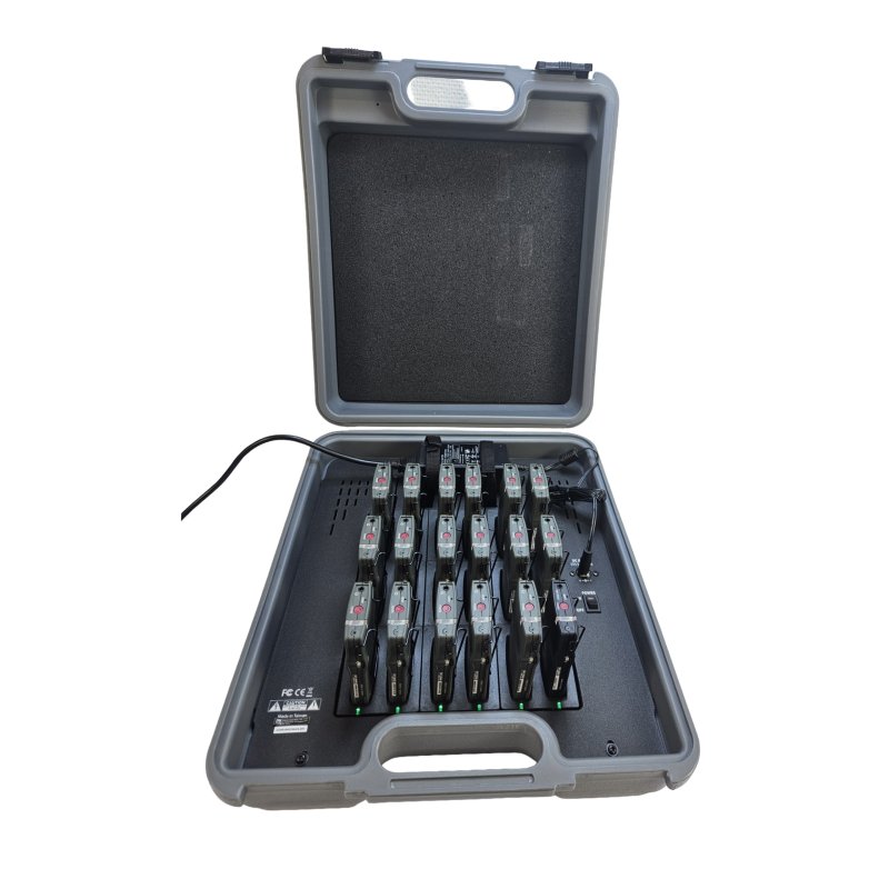 JTS laddlda fr 18 enheter Tourguide-system TG-10