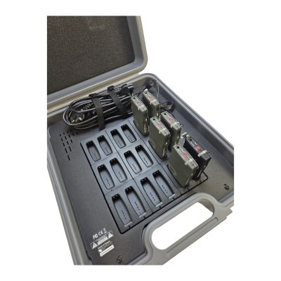 JTS ladekuffert til 18 enheder Tourguide systemer TG-10