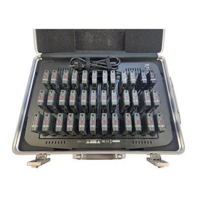 JTS ladekuffert til 36 enheder Tourguide systemer TG-10