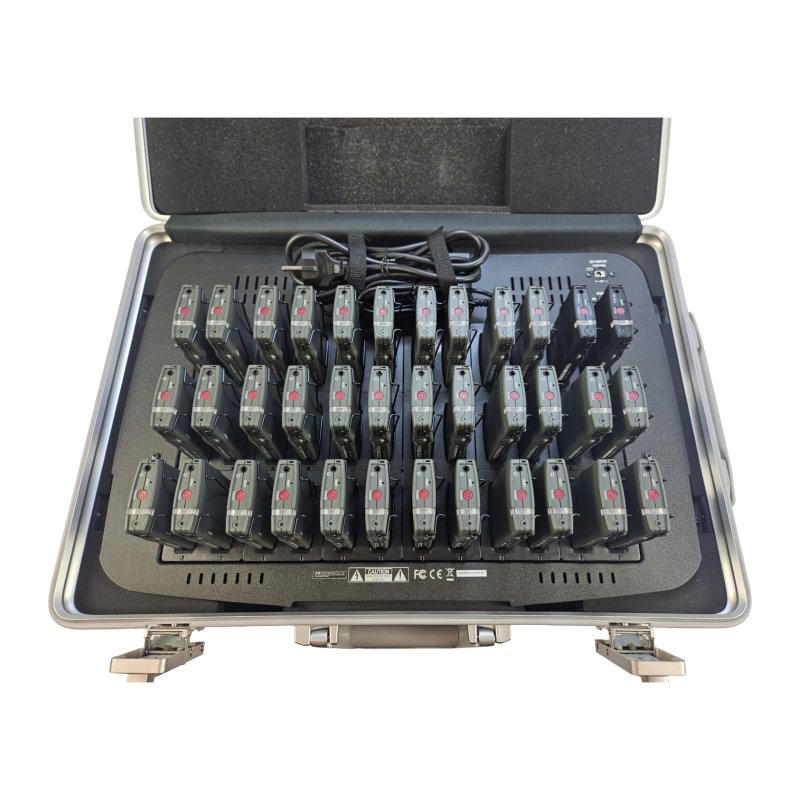 JTS laddbox fr 36 enheder Tourguide systemer TG-10