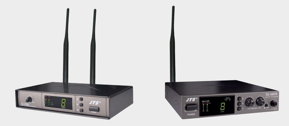 JTS Trådløs Audio system 1 x sender/1 x modtager MHz