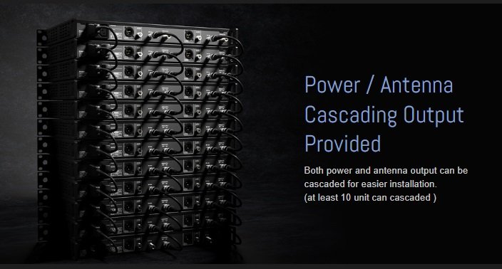 JTS mikrofon modtager 2 kanaler 75 MHz Wideband