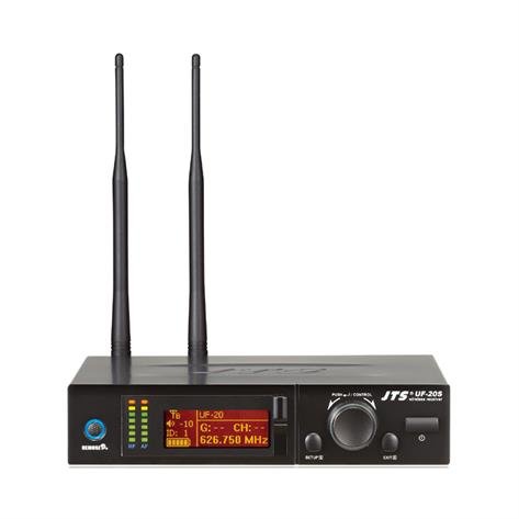 JTS mikrofonst 75 MHz Wideband 1-kanals modtager og hndholdt mikrofon