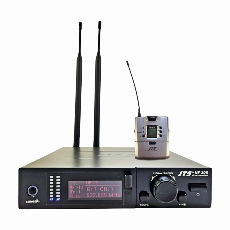 JTS beltpack till UF-20 system 75 MHz Wideband