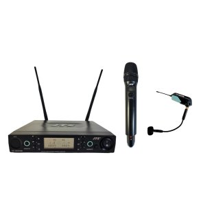 JTS miniature sender til Guitar og Harmonika dobbelt modtager og hndholdt mikrofon RU80