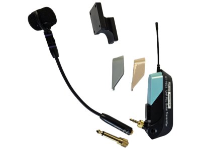 JTS miniature s�ndare till Gitarr och Dragspel dubbel mottagare och headset mikrofon RU80