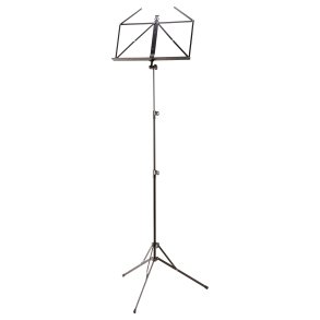K&M nodestativ med ekstra h�jde 64-150 cm, underlag 435 x 215 mm, Sort