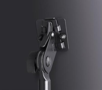 K&M nodestativ sort, underlag 480 x 300 mm