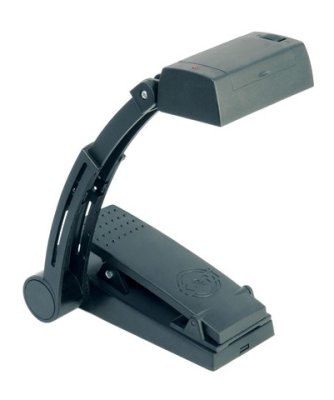 K&M nodelampe m/klem & 2 LED, til AAA & AC-adaptor