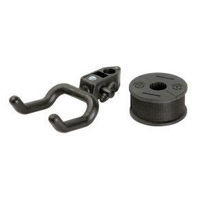K&M guitarholder til stativr�r, sort