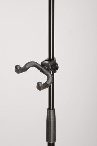 K&M guitarholder til stativrr, sort