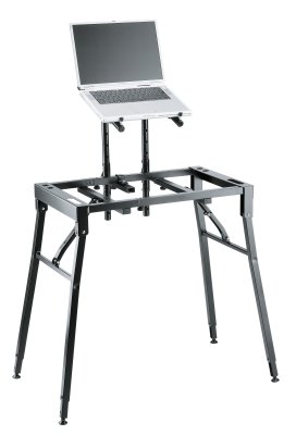 K&M keyboardstativ, sort, dybde 395mm