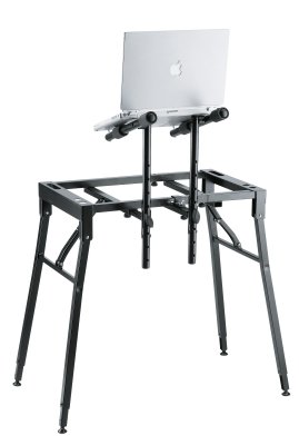 K&M keyboardstativ, sort, dybde 395mm