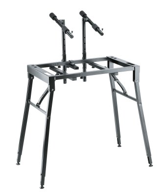 K&M keyboardstativ, sort, dybde 395mm