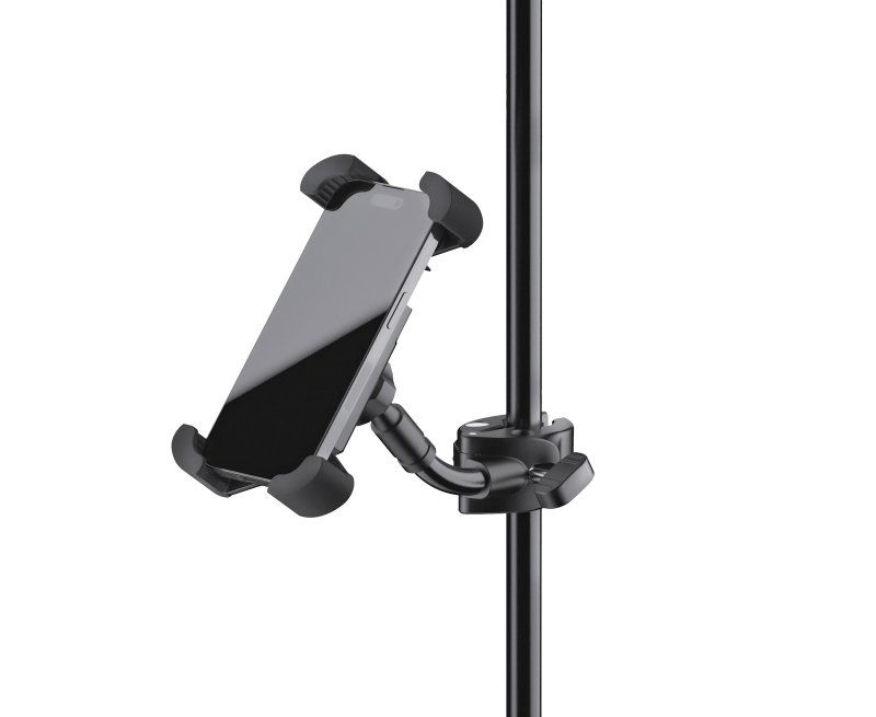 K&M smartphone holder med clamps til stativmontering