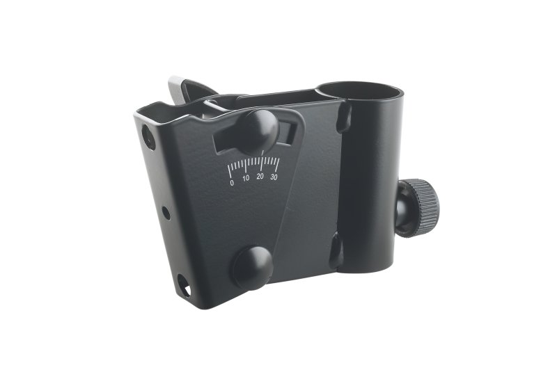 K&M stativ adapter til sjlehjttaler eller sm hjttalere 15 kg, sort