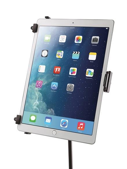 K&M tablet og PC holder til stativmontering