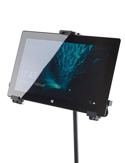 K&M tablet og PC holder til stativmontering