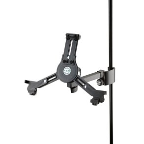 K&M holder universal med r�rclamps til iPads & PC tablets