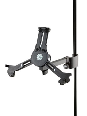 K&M holder universal med r�rclamps til iPads & PC tablets