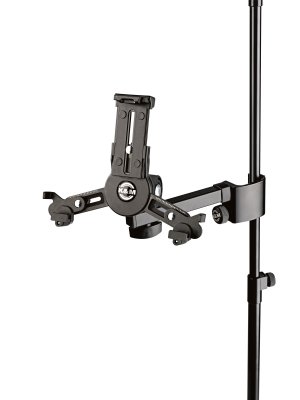 K&M universal holder med klembeslag til iPads & PC tablets