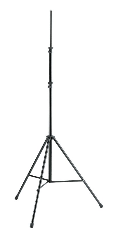 K&M mikrofonstativ overhead 129-301cm, svart