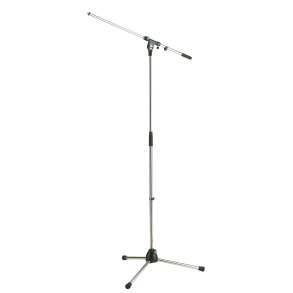 K&M mikrofonstativ 210/2 med galge 21100 Blank