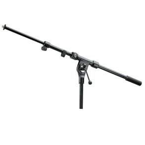 K&M svingarm teleskopisk 47-77 cm, sort