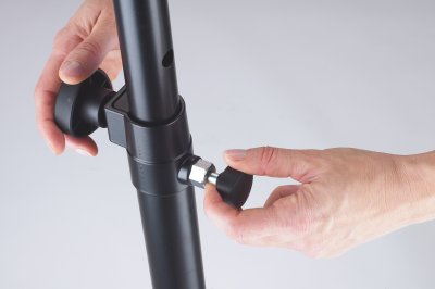 K&M afstandsr�r 90-145cm, M20 & �35, Hvid