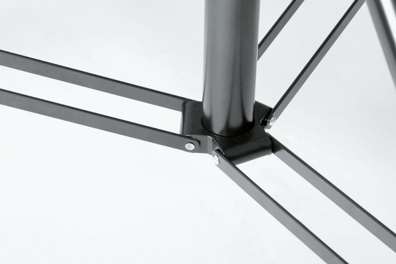 K&M hgtalarstativ 214/6 PRO Alu max 50 kg, Svart